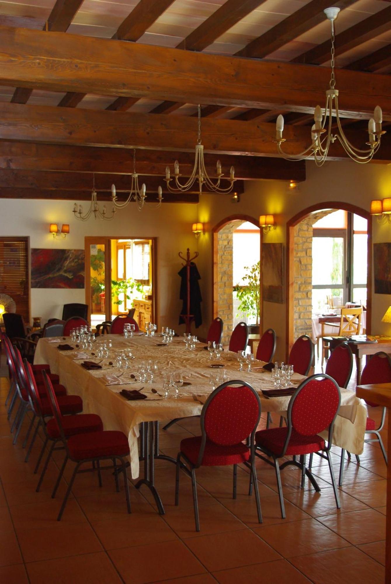 Logis Hotel Restaurant Le Mas De Mon Pere Saint-Jean-le-Centenier Екстериор снимка
