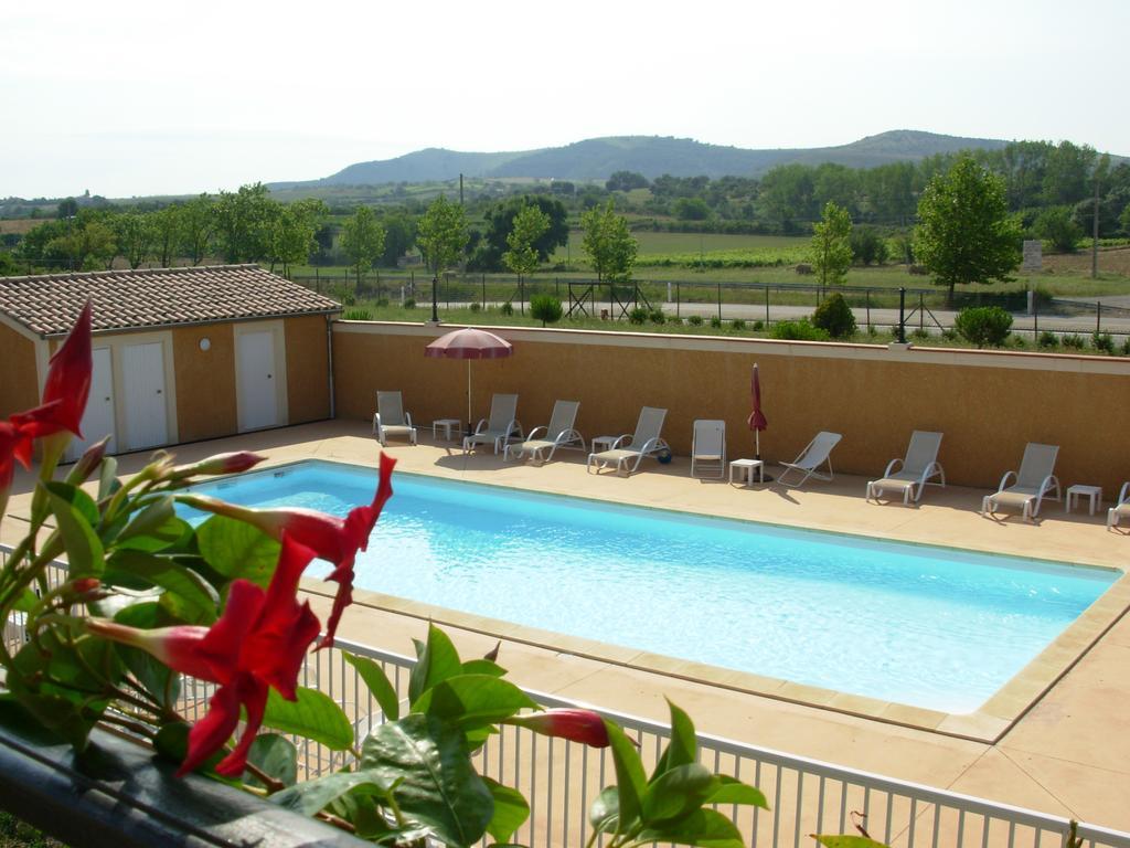 Logis Hotel Restaurant Le Mas De Mon Pere Saint-Jean-le-Centenier Екстериор снимка