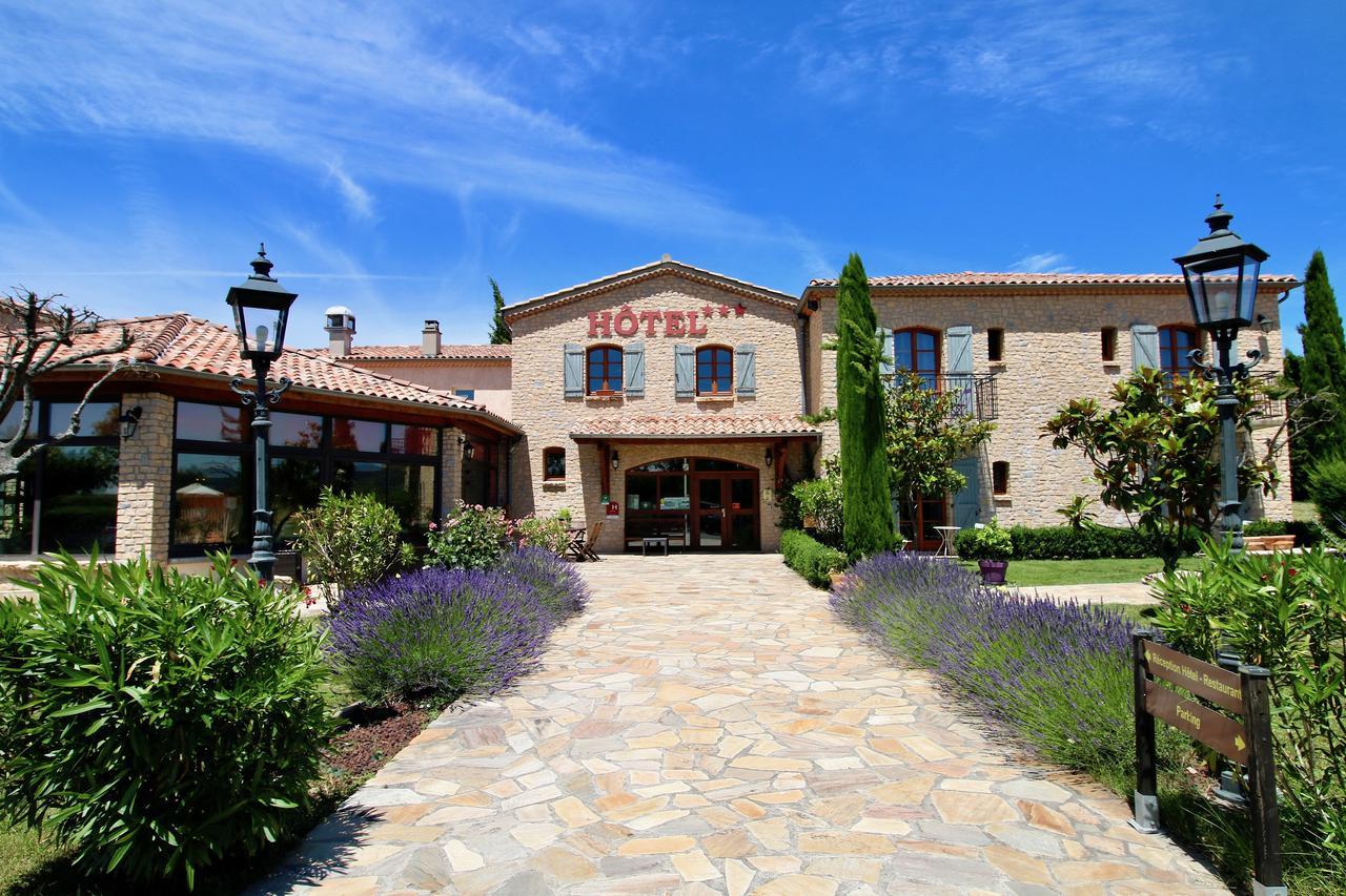 Logis Hotel Restaurant Le Mas De Mon Pere Saint-Jean-le-Centenier Екстериор снимка